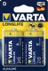 VARTA Batterie - 412010141 Longlife, D/LR20, 2 Stück