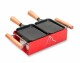 TTM Teelicht-Raclette Twiny Cheese Valais Braun/Rot