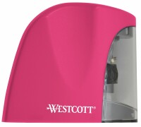 WESTCOTT  Anspitzer 8mm E-5504200 pink batteriebetrieben, Kein