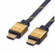 ROLINE    HDMI High Speed Kabel, Eth. - 11.04.550 Gold, ST/ST, 2160p, 3D      3m
