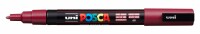 UNI-BALL  Posca Marker 0,9-1,3mm PC3M RED WIN bordeaux, Rundspitze
