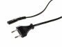 Rotronic Netzkabel 1.8 m C7-T26, Anzahl Leiter: 2, Detailfarbe