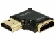 DeLock Adapter High Speed Ethernet 4K 90° HDMI