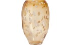 OYOY Jali Vase gross, amber, Glas, 21.5x35 cm (DxH