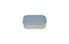 OYOY Lunchbox Yummy Small, Blue,100% Silicone