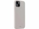 Holdit Back Cover Silicone iPhone 14 Plus Taupe, Fallsicher