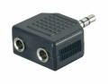 HDGear Audio-Adapter Klinke 3.5 mm, male - Klinke 3.5