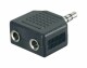 HDGear Adapter 3.5mm K-St. auf 2x3.5mm