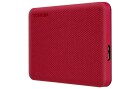 Toshiba Externe Festplatte Canvio Advance 1 TB, Rot