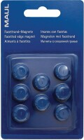MAUL      MAUL Magnete 15mm 6175235 blau 8 Stück, Kein