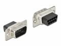 DeLock Crimp Stecker D-Sub 9 Pin 4 Stück