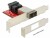 Bild 2 DeLock Bracket HD-SAS, SFF8643 - SFF8644, Datenanschluss Seite A