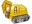 Image 1 HobbyFun Mini-Fahrzeug Bagger Gelb, Detailfarbe: Gelb, Material