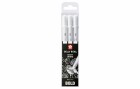 Sakura Gelschreiber Gelly Roll Basic 3er-Set Breit, Weiss