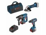 Bosch Professional Akku-Werkzeugset 18 V Tool Kit Professional