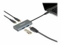 DeLock USB 3.1 Hub, Stromversorgung: USB, Anzahl Ports: 4