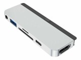 Targus Hyper 6-in-1 iPad Pro USB-C Hub Silver
