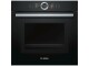 Bosch Einbaubackofen mit Mikrowelle HNG6764B6 Schwarz