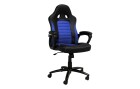 Racing Chairs Gaming-Stuhl CL-RC-BBL Blau/Schwarz, Lenkradhalterung