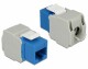 DeLock Keystone-Modul RJ-45 Cat.6, UTP Blau, Modultyp: Keystone