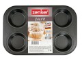 Zenker Muffin Backform Pure 6 Mulden, Materialtyp: Metall