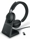 Jabra Headset Evolve2 65 Duo UC Schwarz, USB-A, inkl