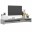 Bild 2 vidaXL Monitorständer Grau Sonoma 100x24x13 cm Holzwerkstoff