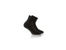 Rohner Socks Socken Fibre Light Quarter Schwarz, Grundfarbe: Schwarz