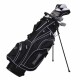 Gonser Golfschläger Set inkl. Standbag GRAPHITE Herren + 1 inch