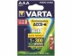 Varta Akku 2x AAA 1000mAh 1000 mAh, Spannung