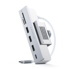 Satechi USB-C Clamp Hub für iMac 24", Silber