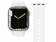 Vonmählen Classic Band Apple Watch 42/44/45/49 White, Farbe: Weiss