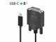 PureLink Kabel IS2211-010 USB Type-C - DVI-D, 1 m