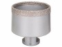 Bosch Professional Diamanttrockenbohrer Dry Speed, 68 x 35 mm, Set