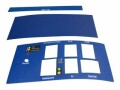 APC Rack PDU label kit - Etiketten - Blau