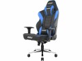 AKRacing Gaming-Stuhl Master MAX Blau/Schwarz, Lenkradhalterung