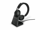 Jabra Headset Evolve2 65 Duo UC Schwarz, USB-A, inkl