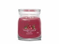 Yankee Candle Signature Duftkerze Black Cherry Signature Medium Jar, Bewusste