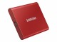 Bild 8 Samsung Externe SSD Portable T7 Non-Touch, 500 GB, Rot