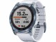 GARMIN Sportuhr Fenix 7X Sapphire Solar, Weiss/Blau, Touchscreen