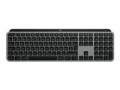 Logitech Tastatur MX Keys for Mac CH-Layout, Tastatur Typ
