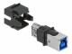 DeLock Keystone-Modul USB3.0 A - B Schwarz