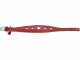 Hunter Halsband Windhund Love 42/S, Rot/Schwarz, Halsumfang: 42 cm