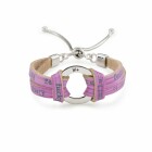 We Positive Armband Circle - TRENDY LILLA