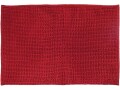 diaqua® Badteppich Chenille 90 x 60 cm, Rot, Eigenschaften