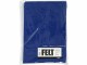 Creativ Company Bastelfilz 10 Blatt, Blau, Detailfarbe: Blau, Filz Art