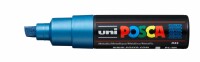 UNI-BALL  Posca Marker 8mm PC8KMET.BLUE MET Metal.blau, Keilsp., Kein