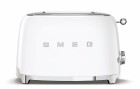 SMEG Toaster 50's Retro Style TSF01WHEU Weiss, Detailfarbe