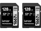 Lexar SDXC-Karte Professional 1667x SILVER Serie 2x 128 GB