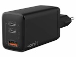 onit USB-Wandladegerät Trial QC4+ 65 W GaN Schwarz, Ladeport